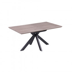 Bordeaux 1.6m Extn Dining Table Grey